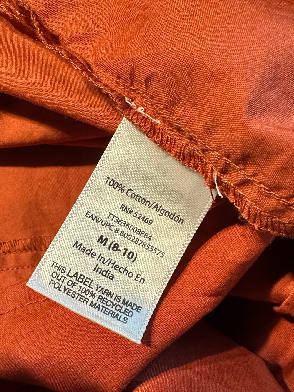 Spaghetti Strap Tiered Maxi Dress- Rust - Picture 6 of 7